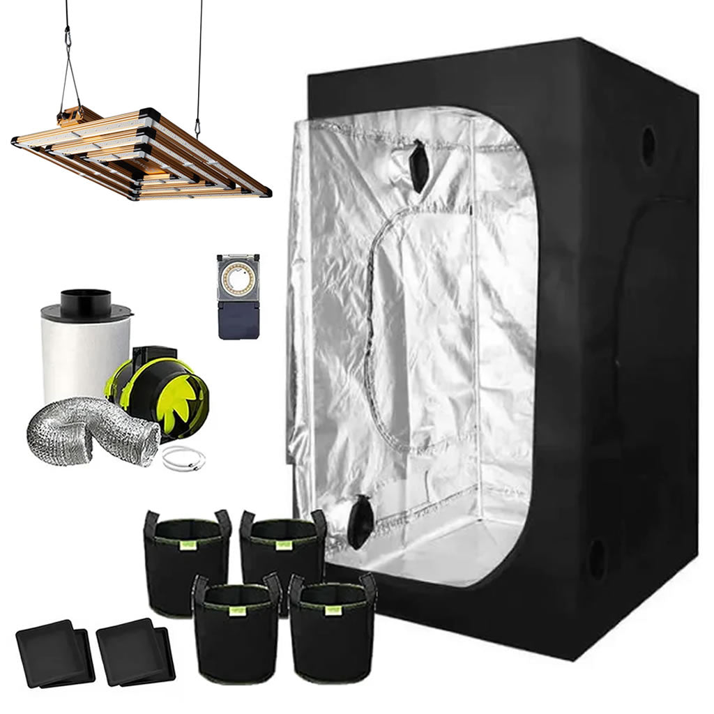 Omega Infinity 300w Pro LED 1.2m x 1.2m Grow Tent Kit