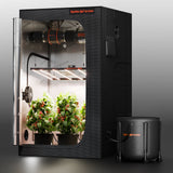 spider farmer dripper system with grow tent