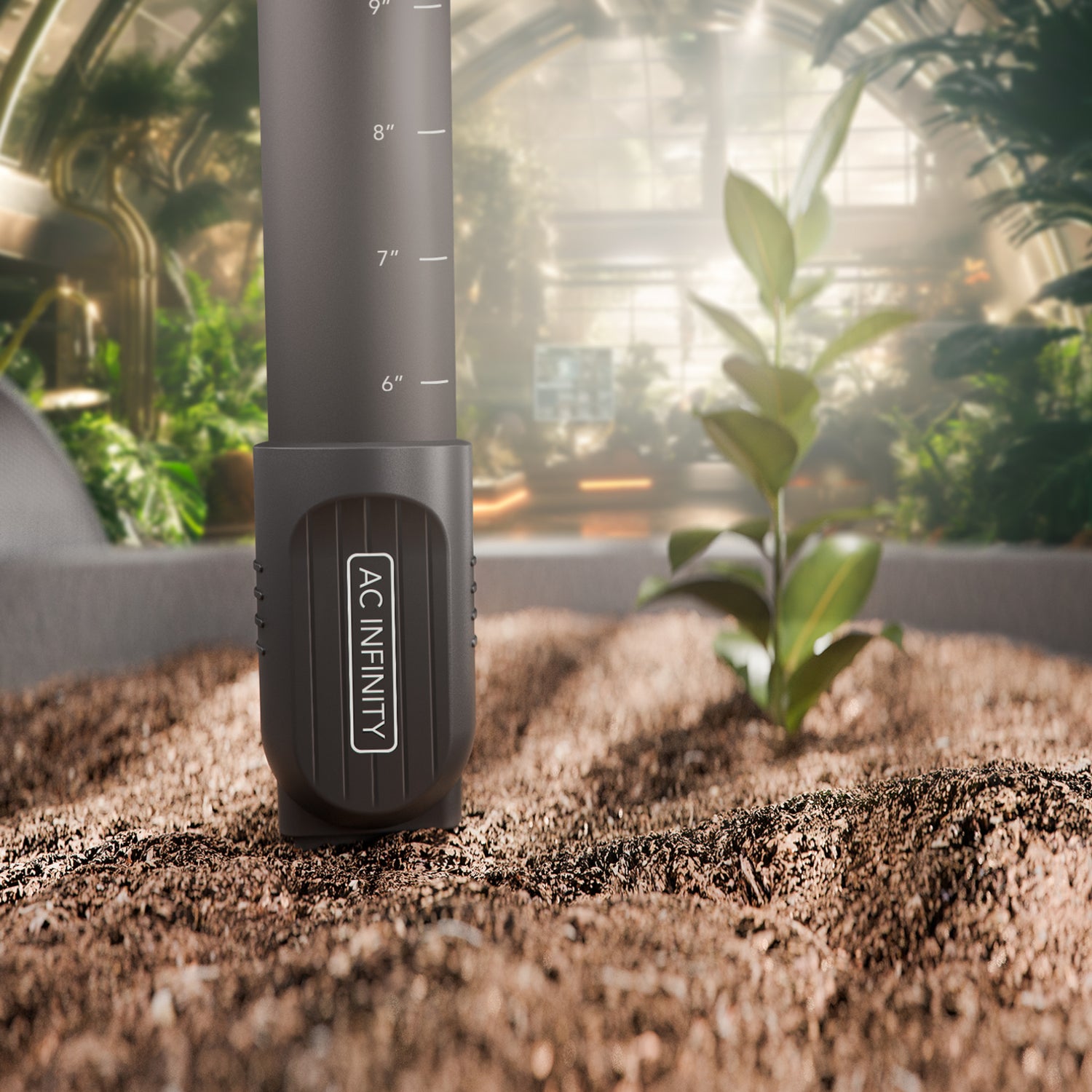 Soil Sensor for Controller AI+, Monitors Moisture and Saturation
