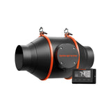 Spider Farmer Inline EC Fan with Speed Controller | Quiet Grow Tent Fan