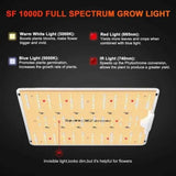 Spider Farmer SF1000D 100w LED Grow Light