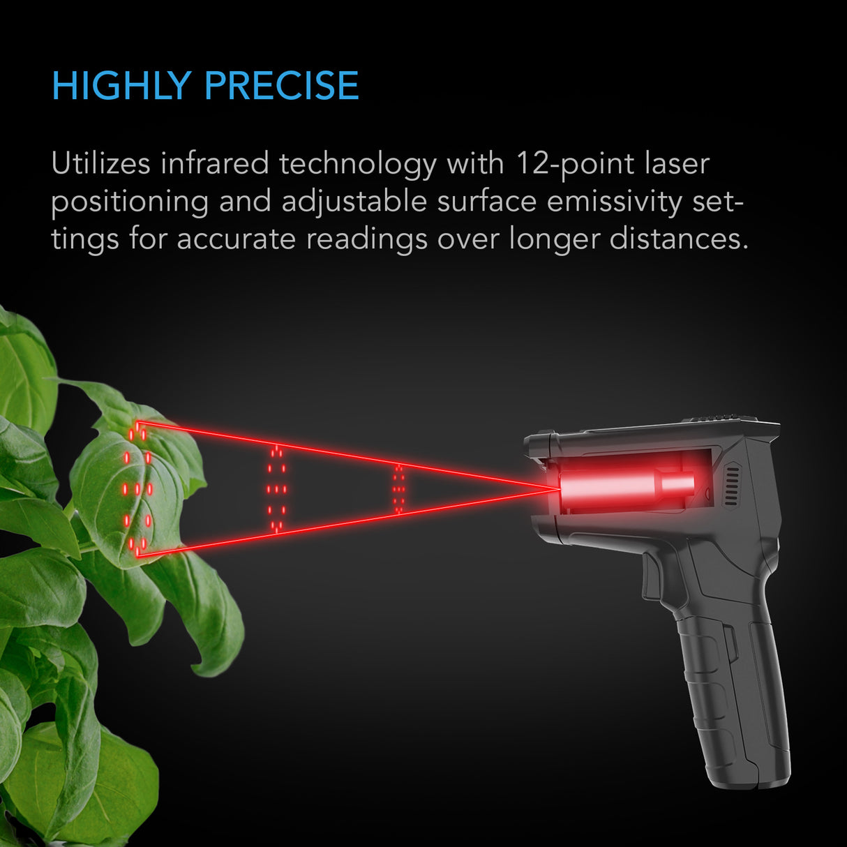 AC Infinity Handheld VPD & Temperature Leaf Monitor