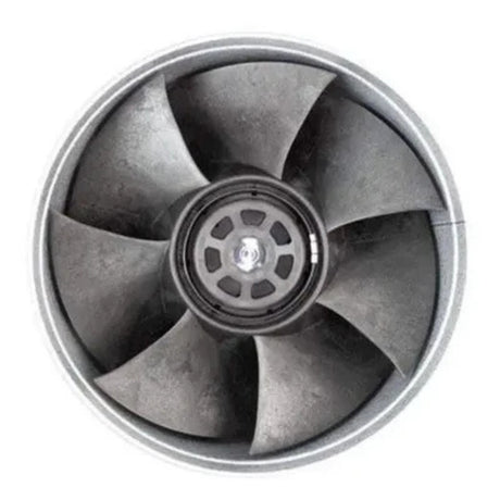 Systemair Revolution Super Silent Vector EC Fan-blades, Industrial fan on a white background