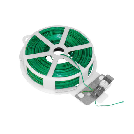 twist tie 50m roll integrated cutter plant support