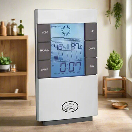 Wetterstation Uhr Thermometer