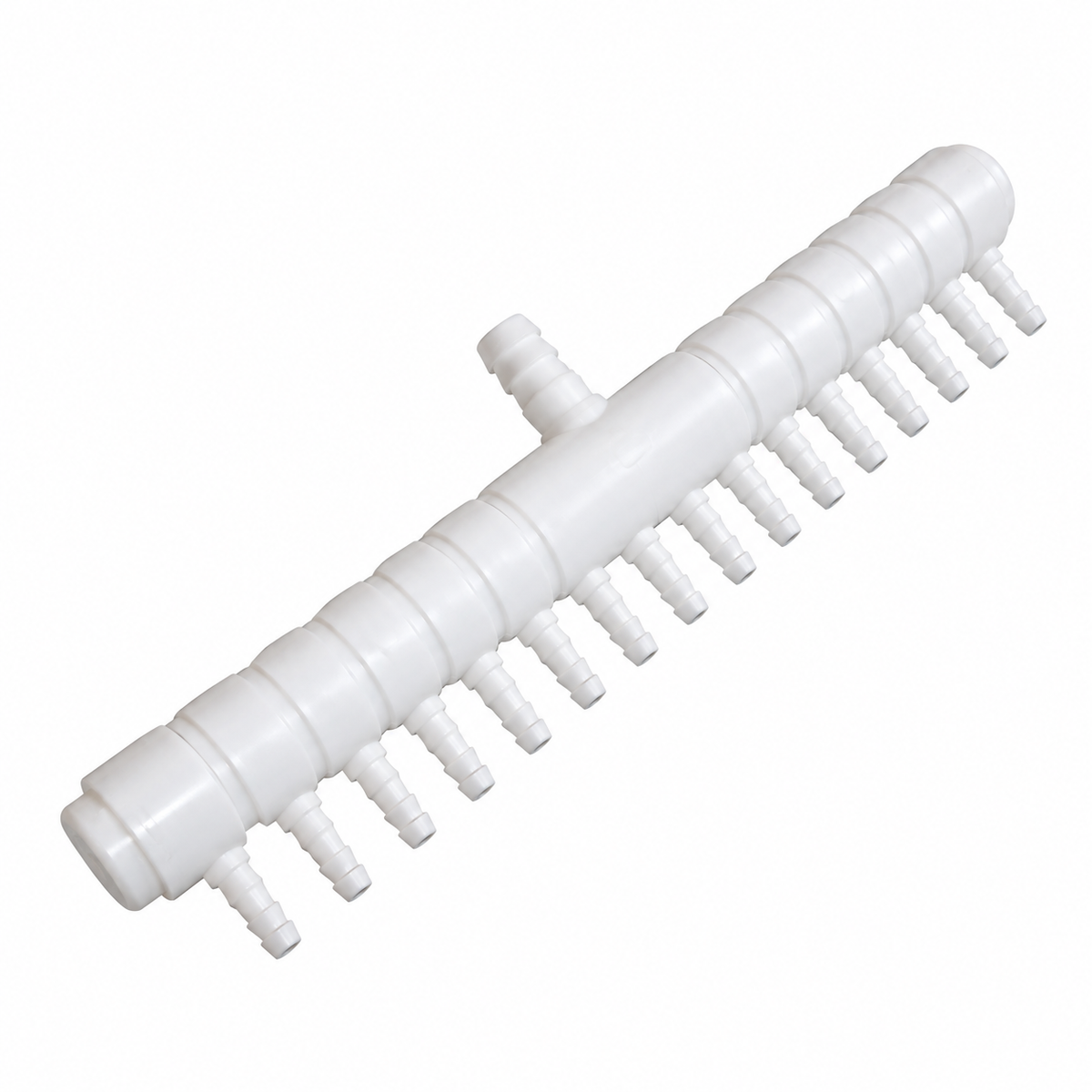 16-Wege-Luft- oder Wasserverteiler, 4-mm-Auslässe