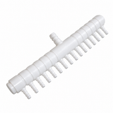 16-Wege-Luft- oder Wasserverteiler, 4-mm-Auslässe