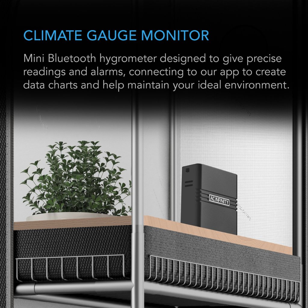 AC Infinity Cloudcom A2 Smart Thermo-Hygrometer (Internal Sensor)