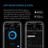 AC Infinity Cloudcom B1 Smart Thermo-Hygrometer (External Sensor) 