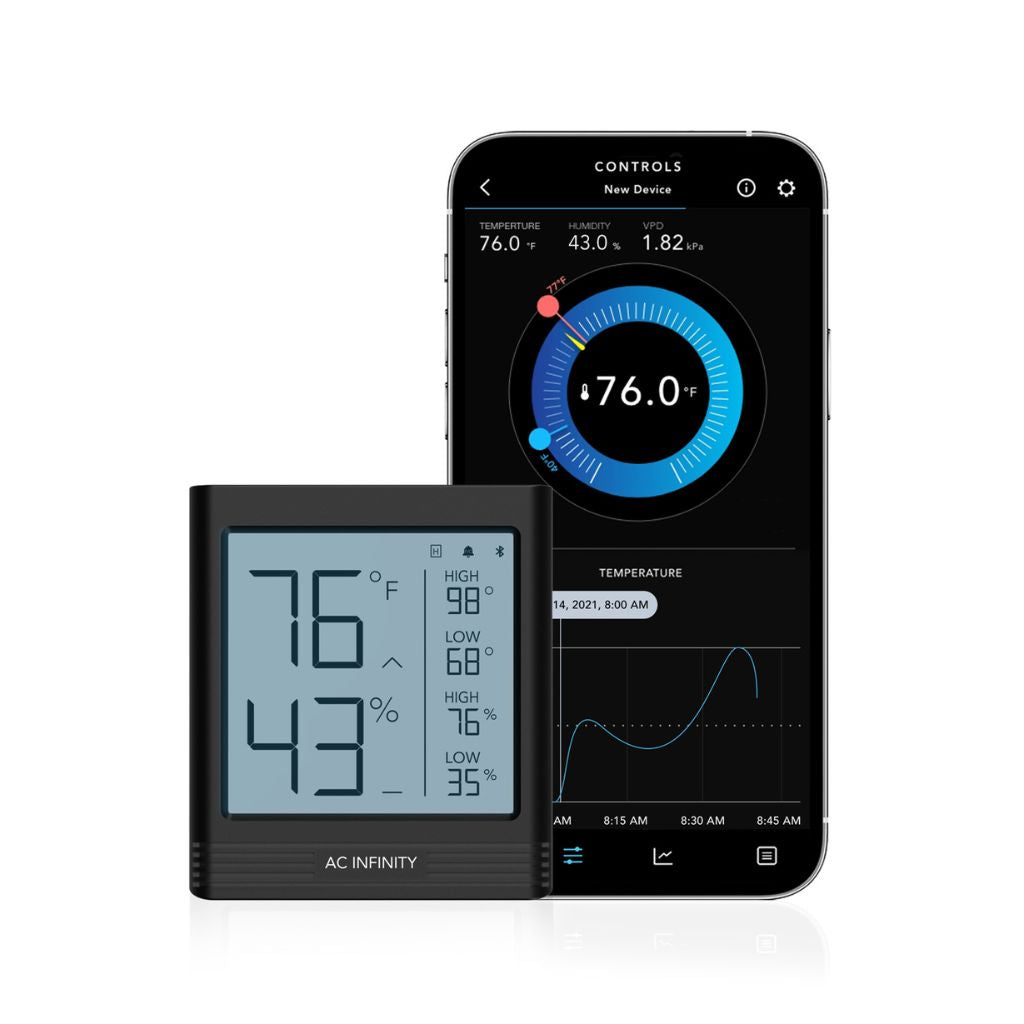 AC Infinity Cloudcom B2 Smart Thermo-Hygrometer (interner Sensor)