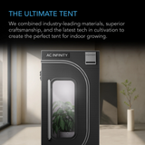 AC Infinity Cloudlab 866 Grow Tent 5X5 1.5m x 1.5m