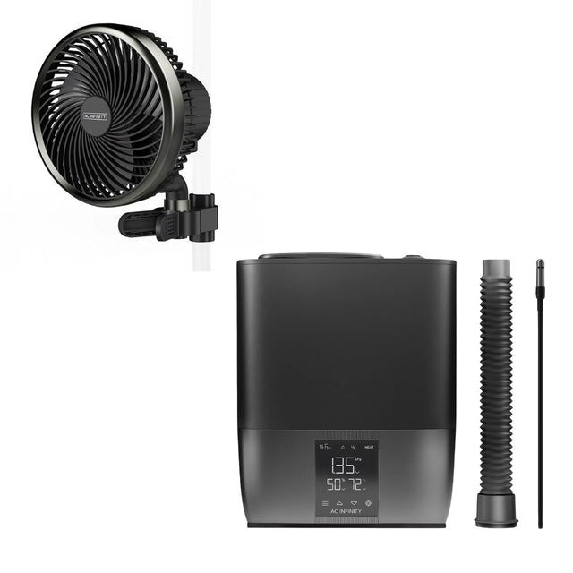 ac infinity duo c s9 cloudray and t5 humidifier bundle