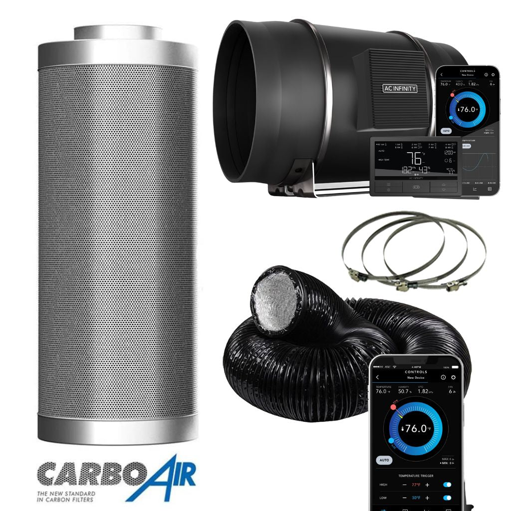 AC Infinity X Carbo Air EC-Abluftventilator-Kit