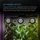 AC Infinity Grow Room Glasses, with 3 Color Lenses