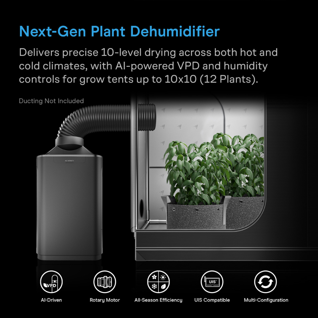 AC Infinity Hydrone 7 Plant Dehumidifier