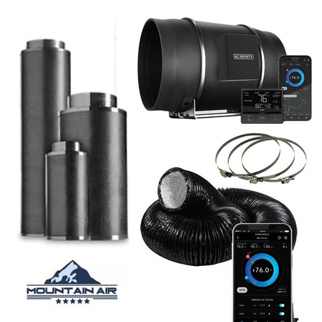 AC Infinity X Mountain Air EC Extraction Fan Kit