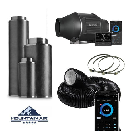 AC Infinity X Mountain Air EC Extraction Fan Kit