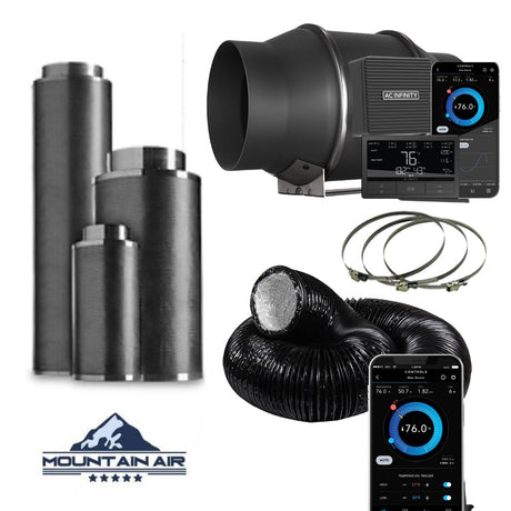 AC Infinity X Mountain Air EC Extraction Fan Kit