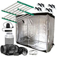 2 Adjusta-Watt Intec 720w LED - 2.4m x 1.2m Grow Tent Kit