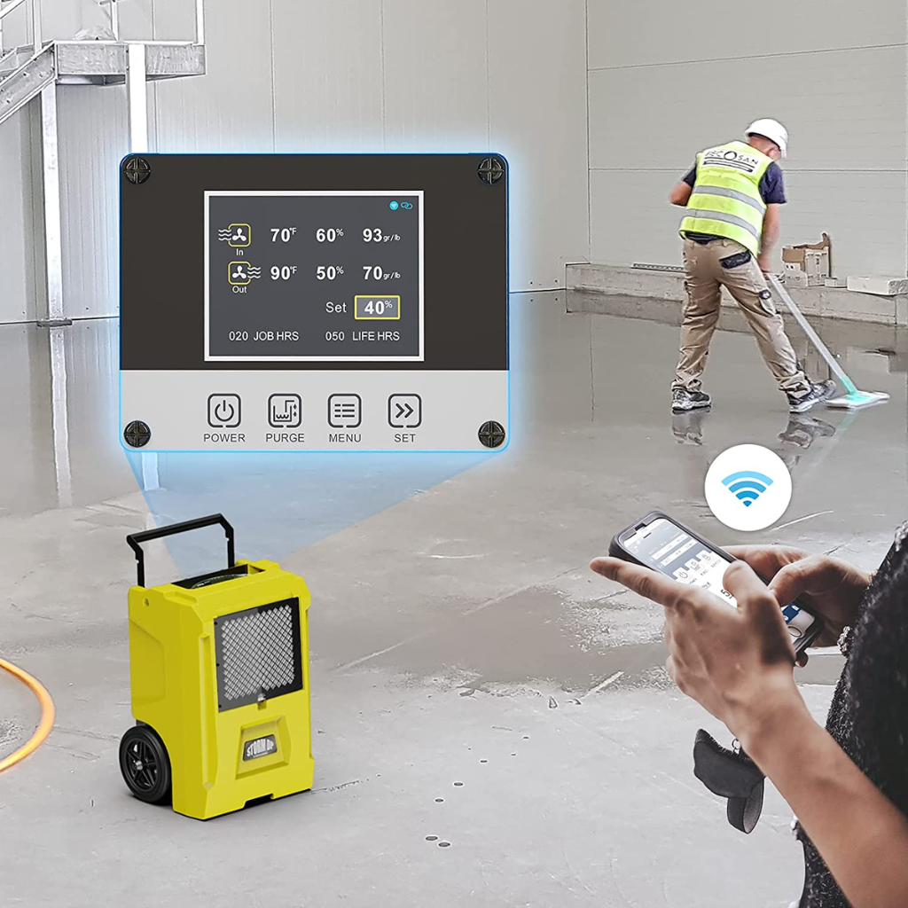 Alorair Storm DP Dual Voltage 48L/Day Dehumidifier WIFI