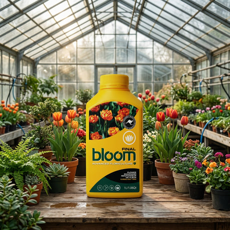 bloom yellow bottle final 1L in greehouse