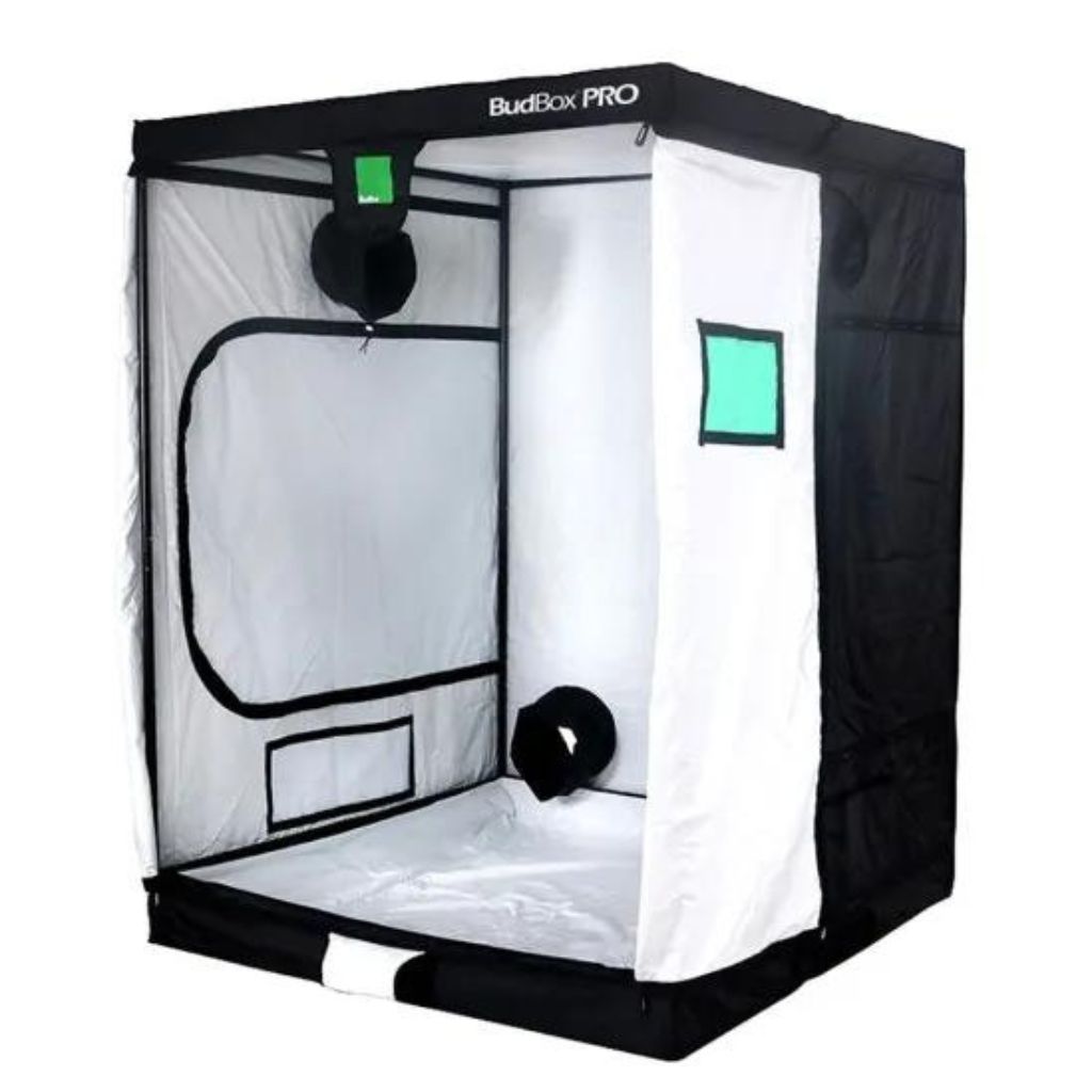 Budbox Pro XL - 1.5m x 1.5m x 2.0m or 2.2m - Grow Tent White