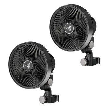 AC Infinity Cloudray A9 Clip On Fan 9" (Gen2) Twin Pack