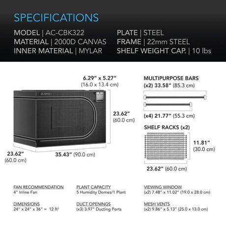 cloudlab-322-grow-tent-ac-infinity