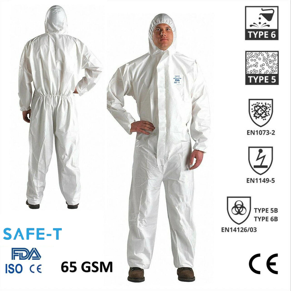 Einweg-Overall-Anzug