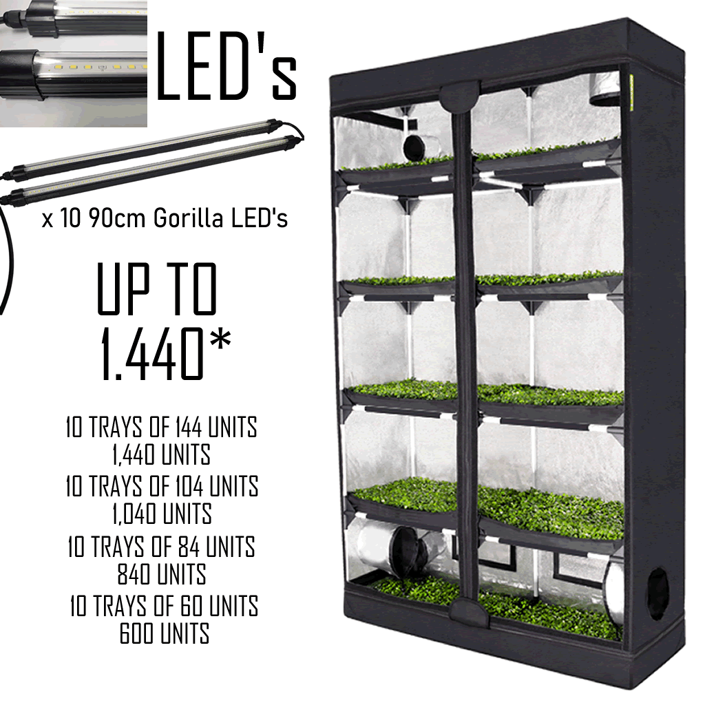 Garden HighPro ProBox Propagator XL Grow Tent with LEDs