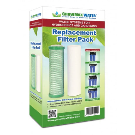 GrowMax Replacement Filter Pack 10"