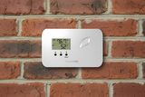 hvacLINK close up on wall with digital dispay and digital readings 