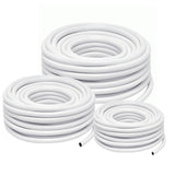 white pvc flexible pipe tube iceline icetube