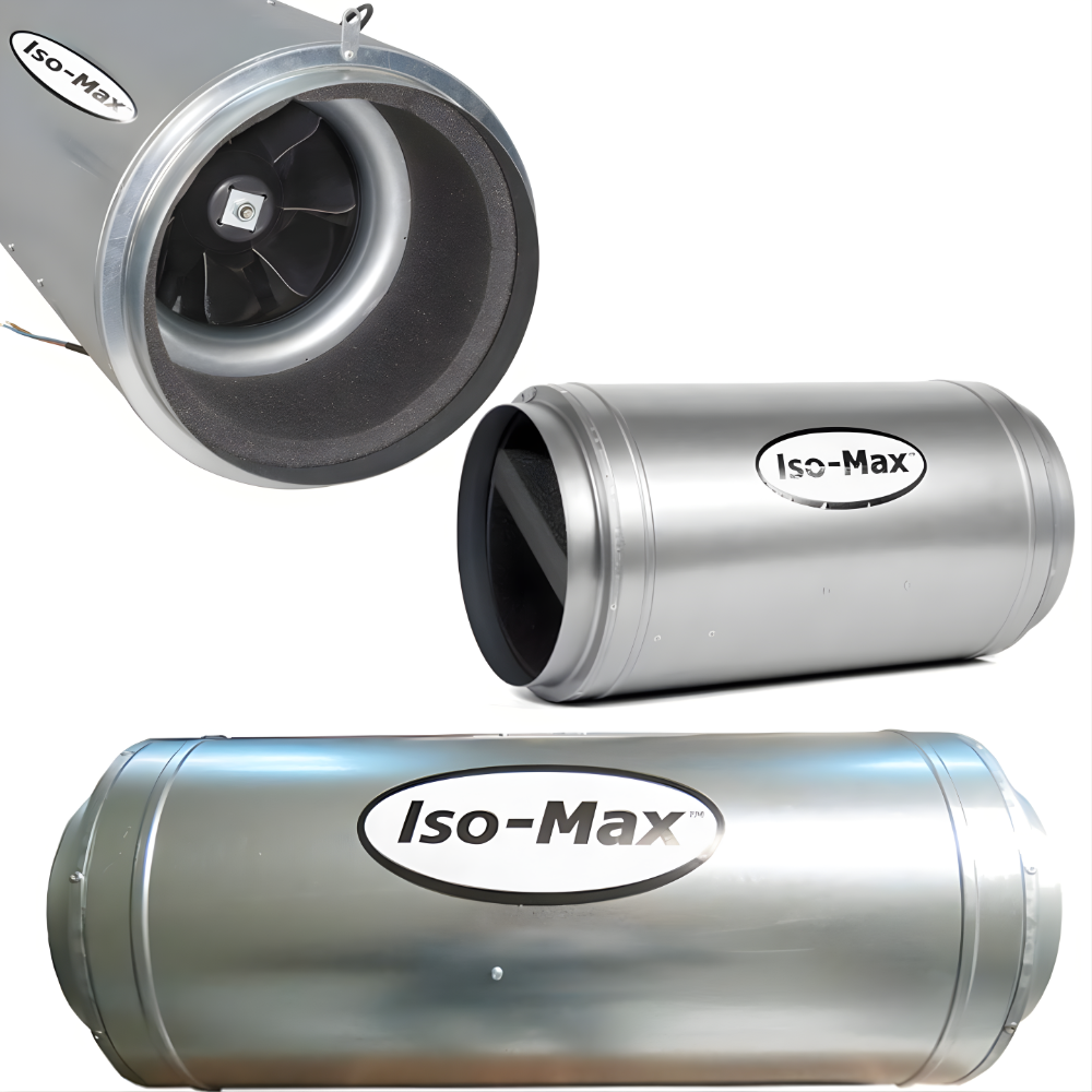 Isomax Acoustic 3-Speed Silenced Extractor Fan