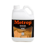 White container with Metrop MAM label on a white background
