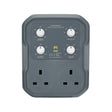 mission controls twinfan speed controller front facing white background