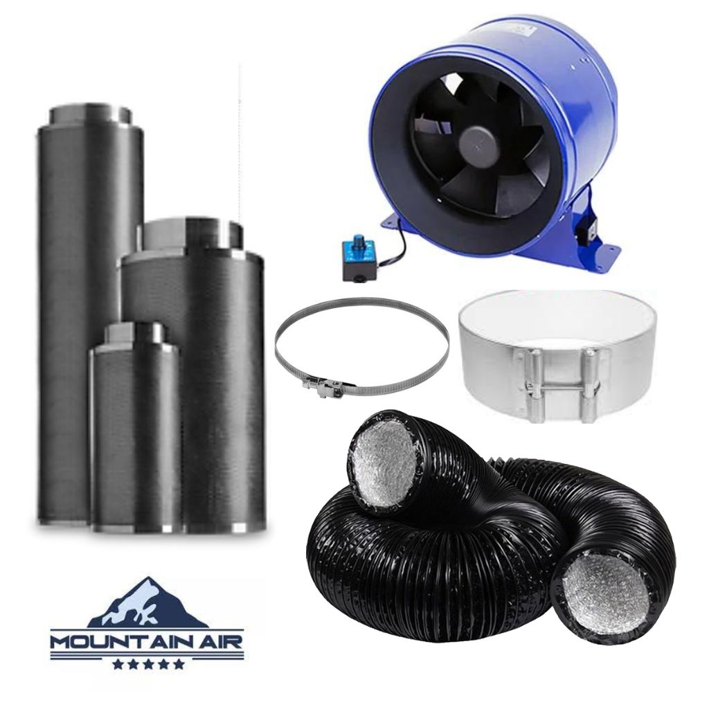 Mountain Air X Phresh Hyperfan EC Grow Room Extraction fan Kit | Hytec ...