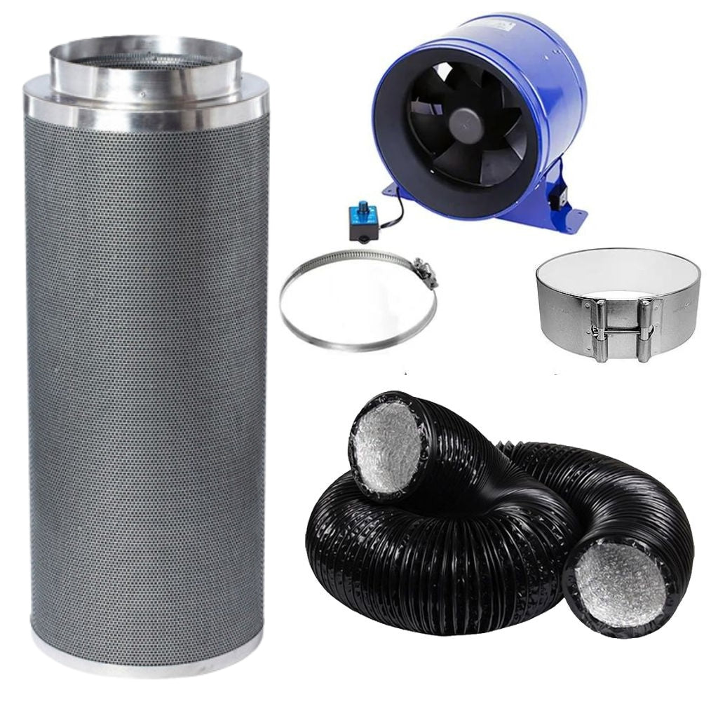 Phresh Hyperfan V2 Extraction Fan Kit | Quiet EC Inline Fan UK – Hytec ...