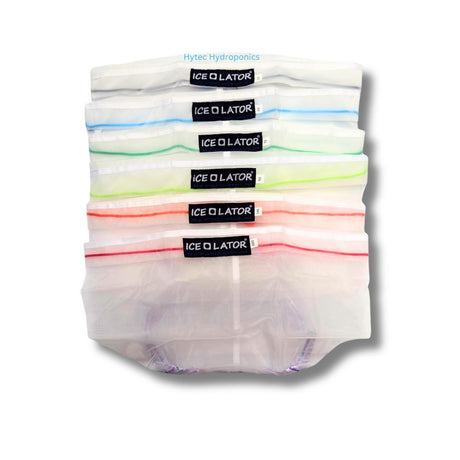 Packaged ice o lator bubblebags 6 pack with visible branding on a white background