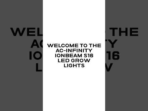 AC Infinity Ionbeam S16 LED Grow Light