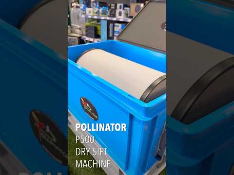 Pollinator P500 automatic dry sift machine for 500g solventless extraction