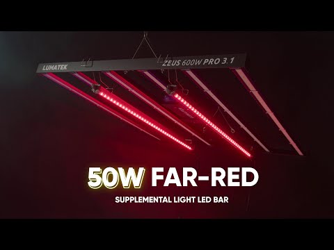 Lumatek 50W Far-Red Supplemental Light LED Bar