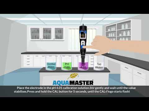 AquaMaster pH Temp meter P50 Pro