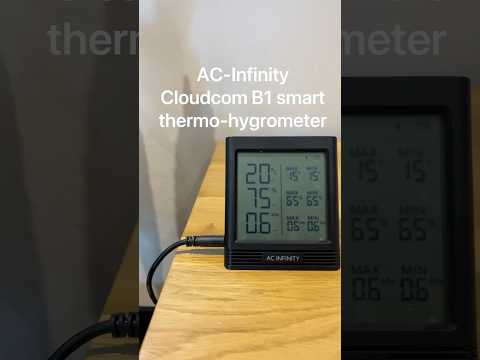 AC Infinity Cloudcom B1 Smart Thermo-Hygrometer (External Sensor)