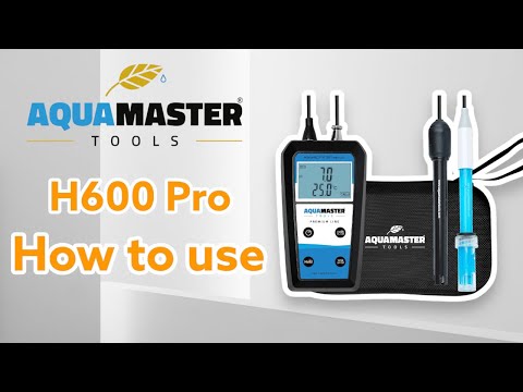 AquaMaster H600 Pro Handheld Meter