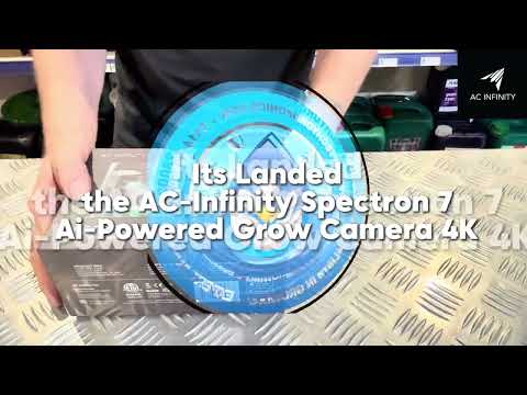 SPECTRON 7 AI-Powered Grow Camera 4K | Thermal Imaging and Under-Canopy Vision