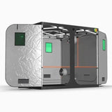 Quick-Qube QQ240L - 2.4m x 2.4m x 2.2m - Grow Tent
