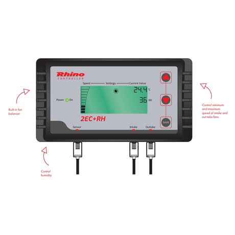 Rhino 2EC+RH Fan Controller