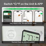 VIVOSUN AeroLab THB1S Bluetooth Hygrometer