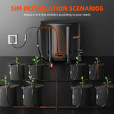 spider farmer dripper system installation scenarios